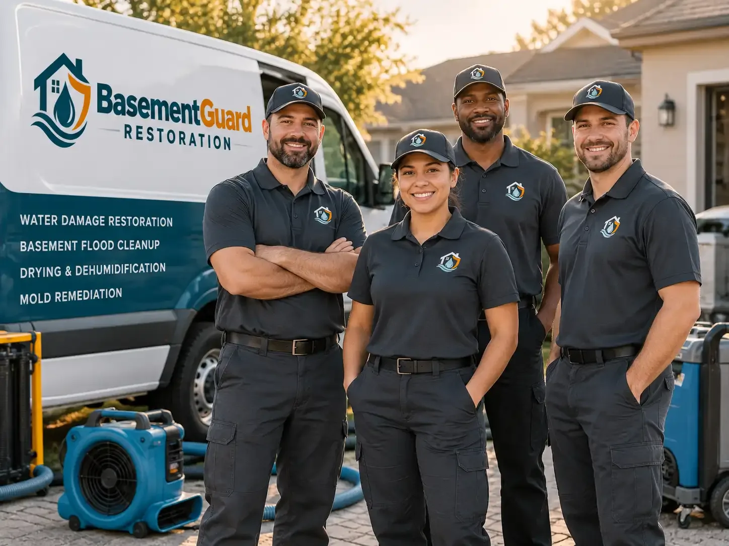 Basement Water Damage Restoration company in Crabtree, PA